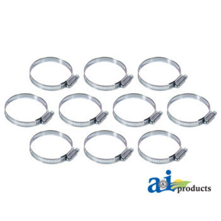 A & I Products Hose Clamp (Qty of 10) 8" x6" x4" A-C36P